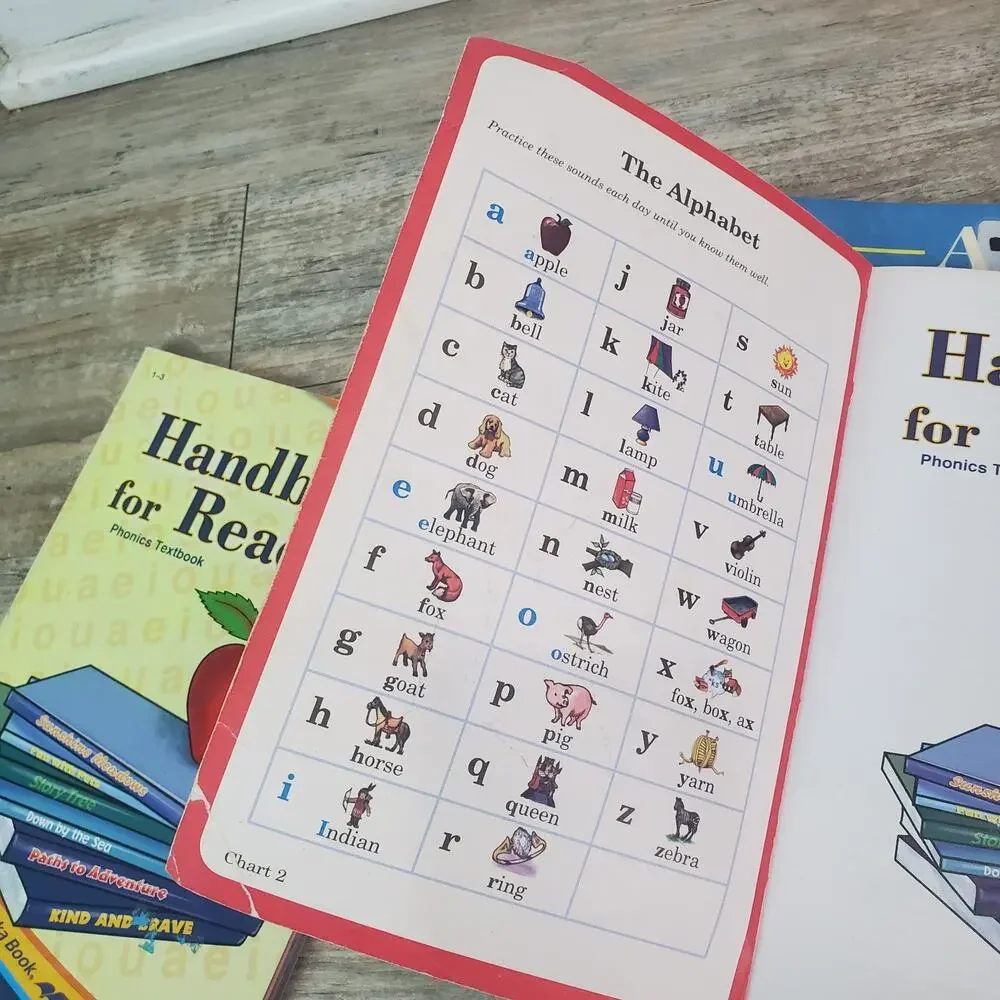 A Beka Book HANDBOOK FOR READING Lot Of 3 Third Edition, First Grade Homeschool